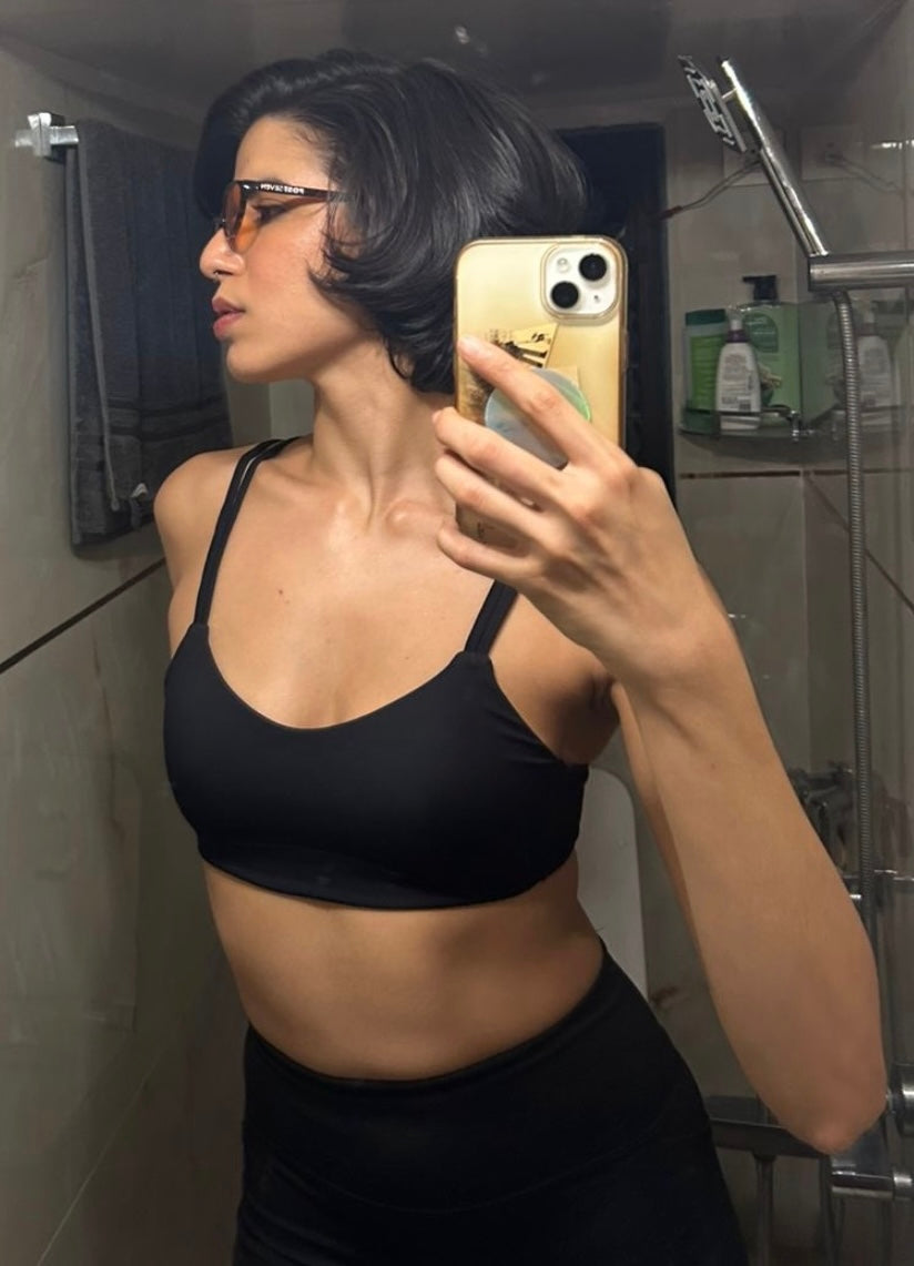 Zenia Boga wearing Post Seven glasses